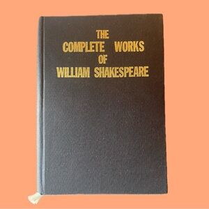 The Complete Works of William Shakespeare Hardcover Book (1974)